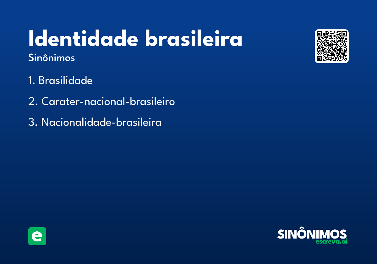 identidade brasileira
