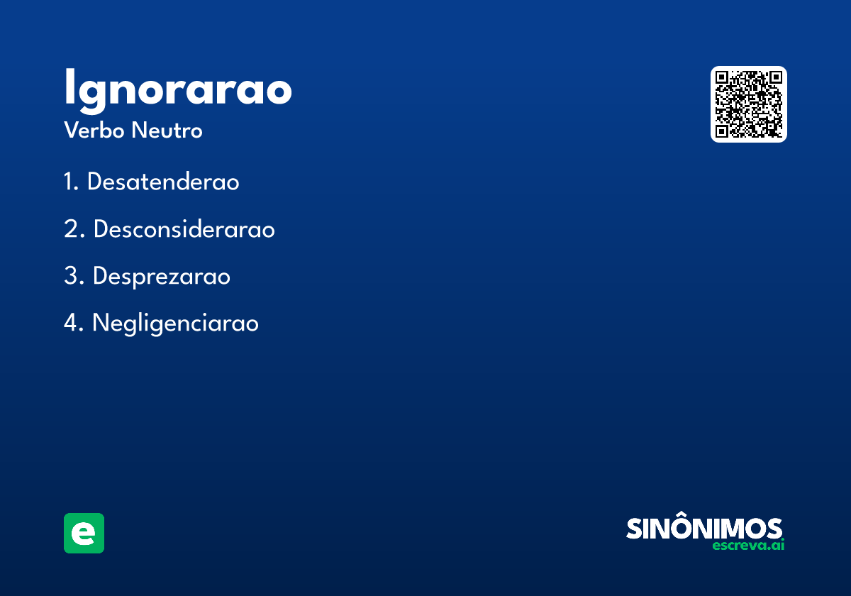 ignorarao