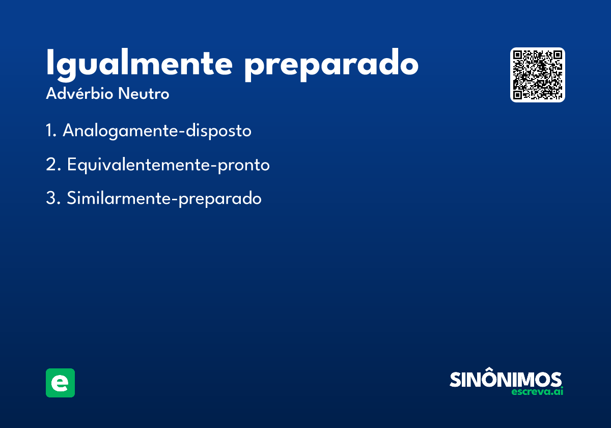 igualmente preparado