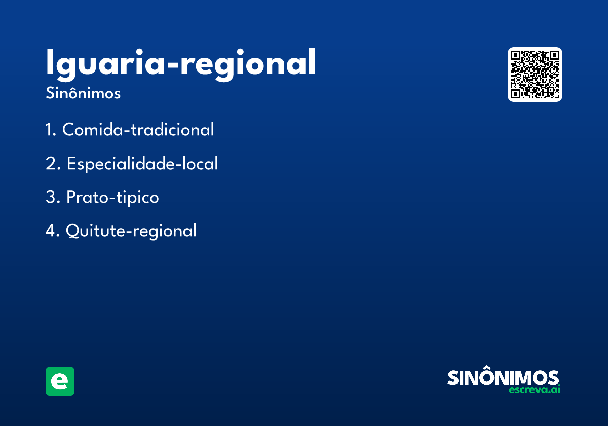 iguaria-regional