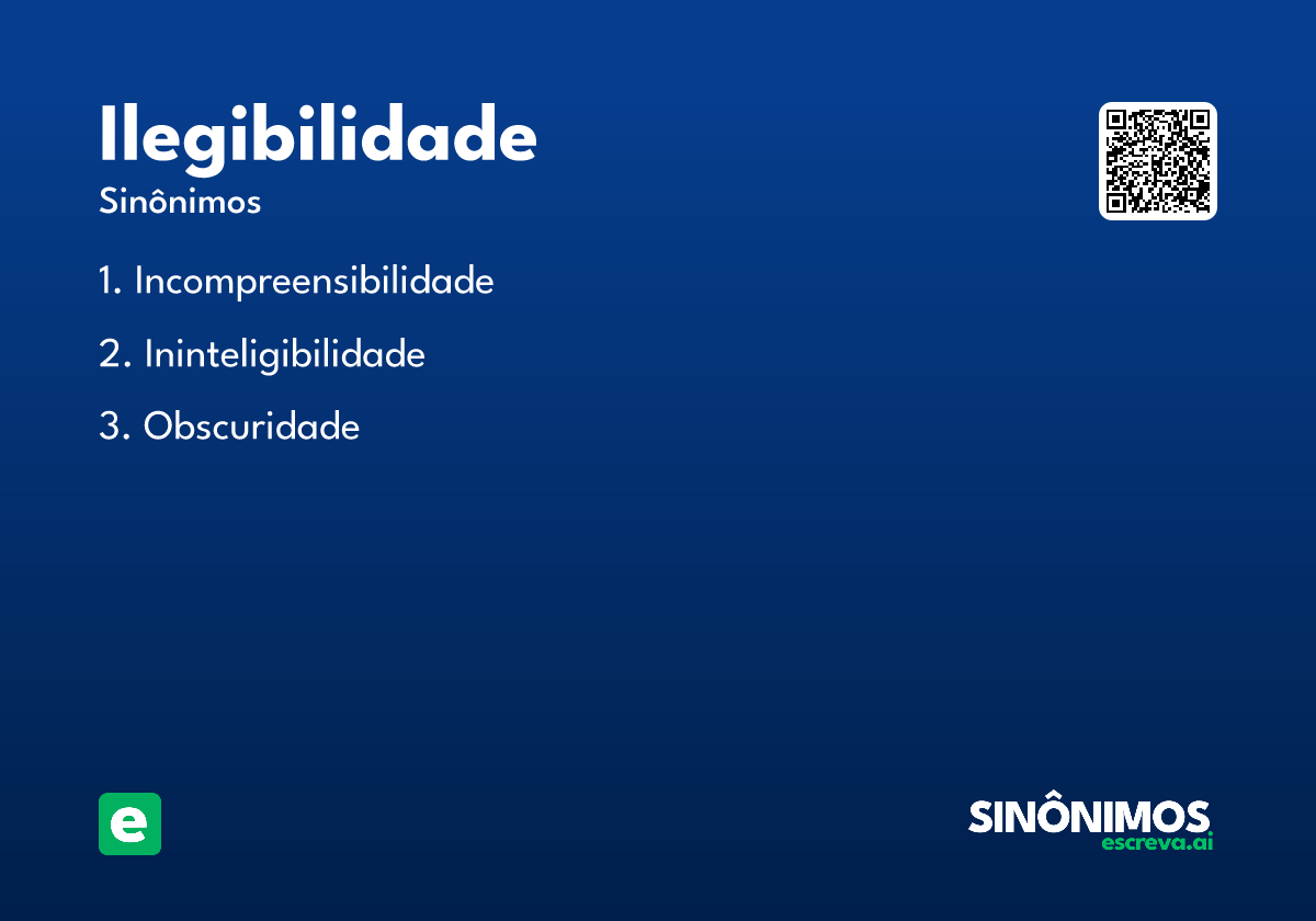 ilegibilidade