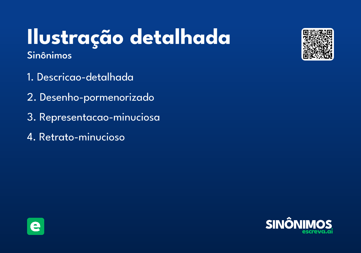 ilustração detalhada