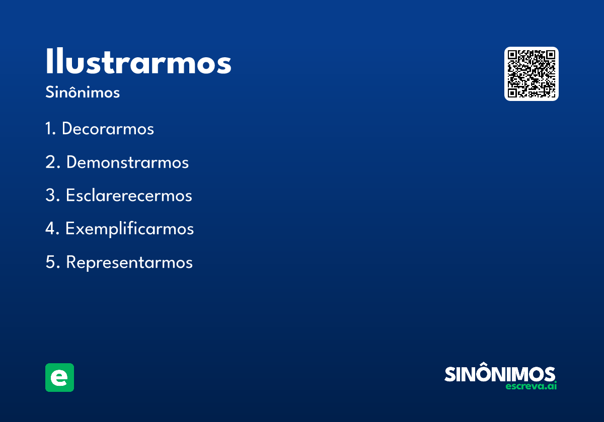ilustrarmos