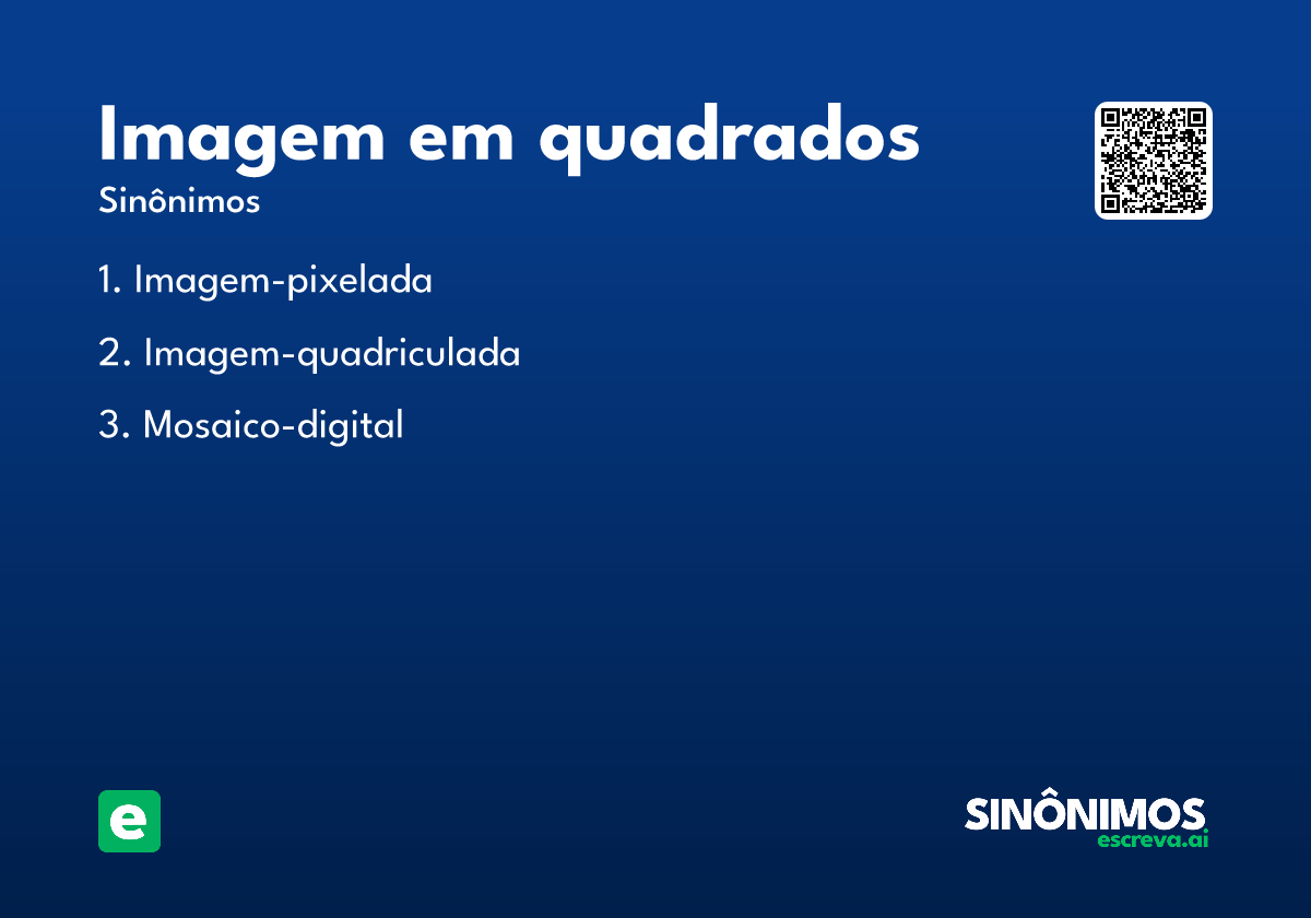 imagem em quadrados