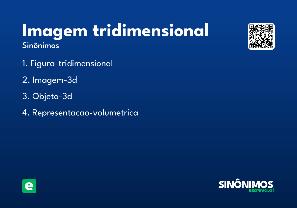 imagem tridimensional