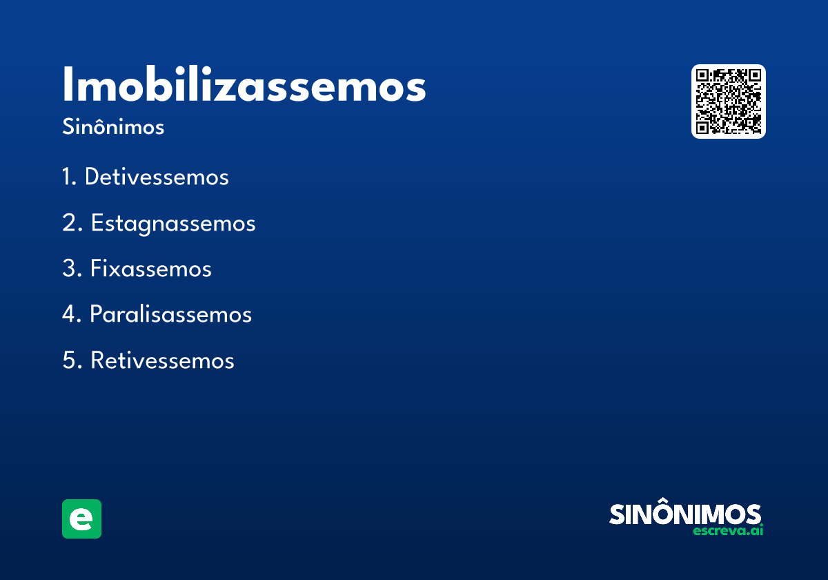 imobilizassemos