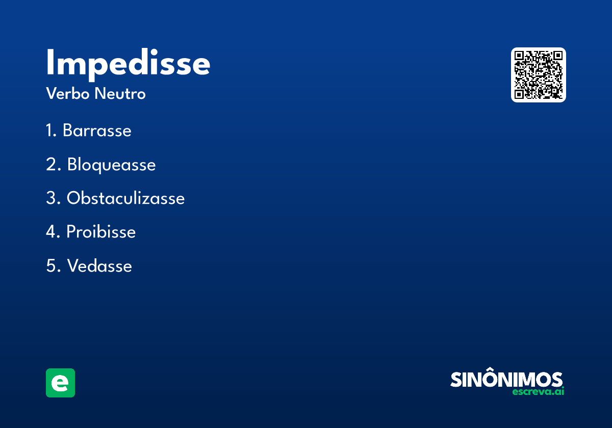 impedisse