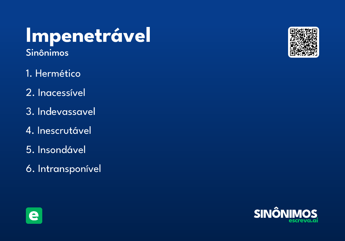 impenetrável