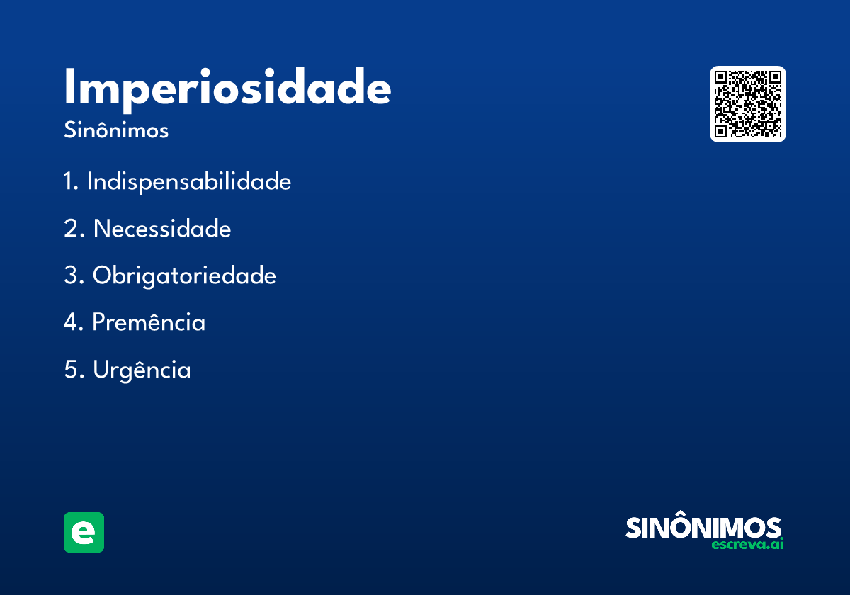 imperiosidade