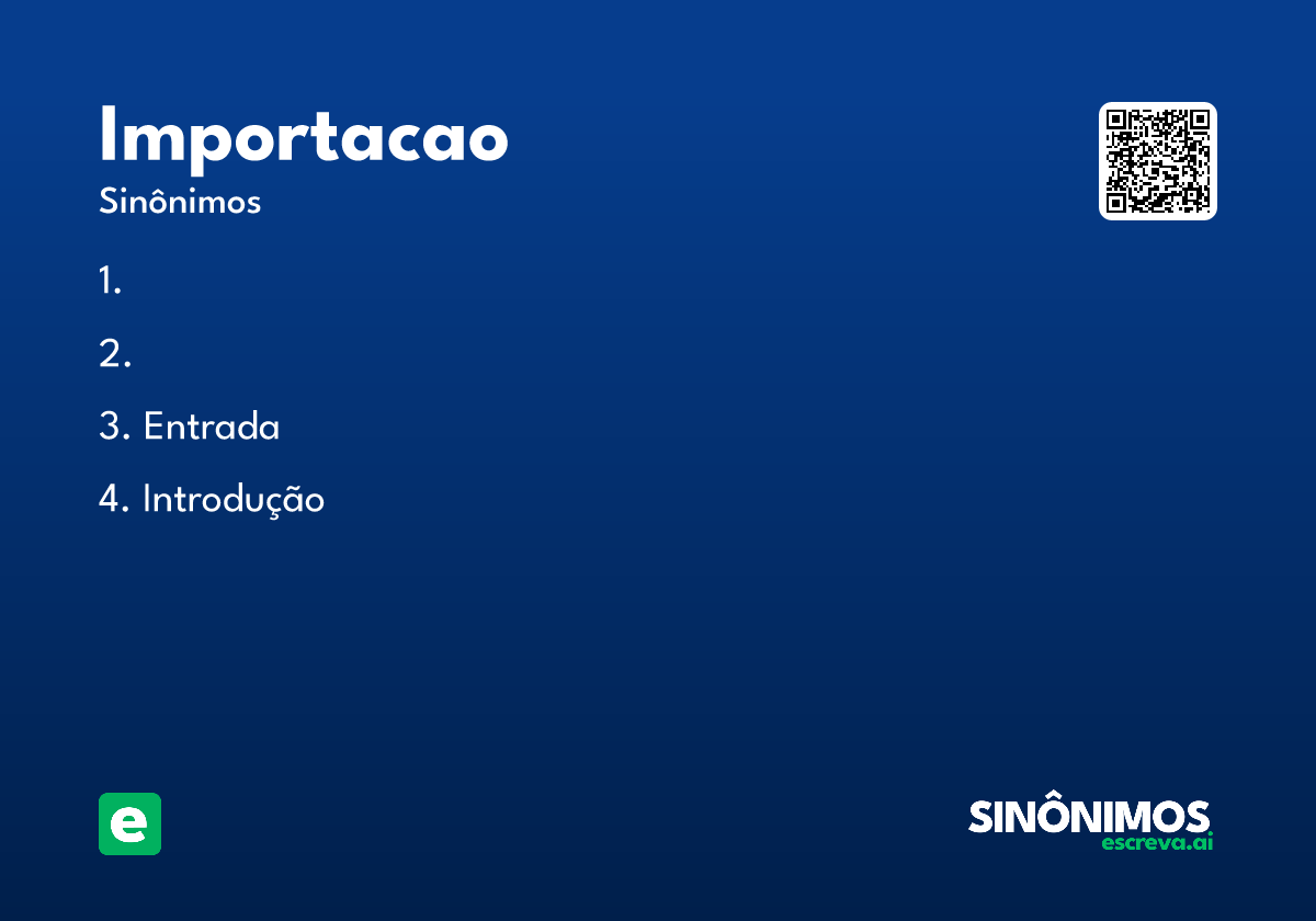 importacao