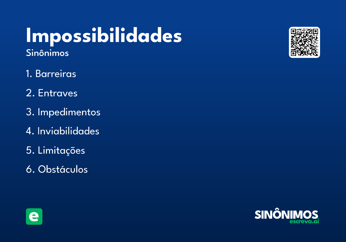 impossibilidades