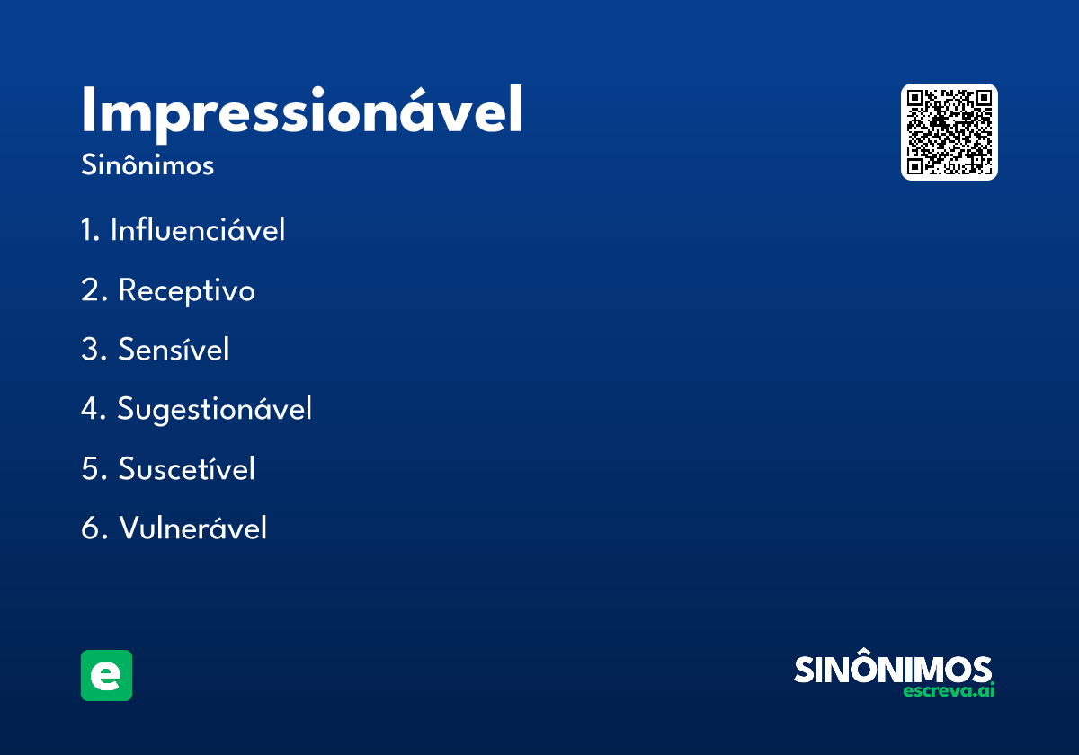 impressionável