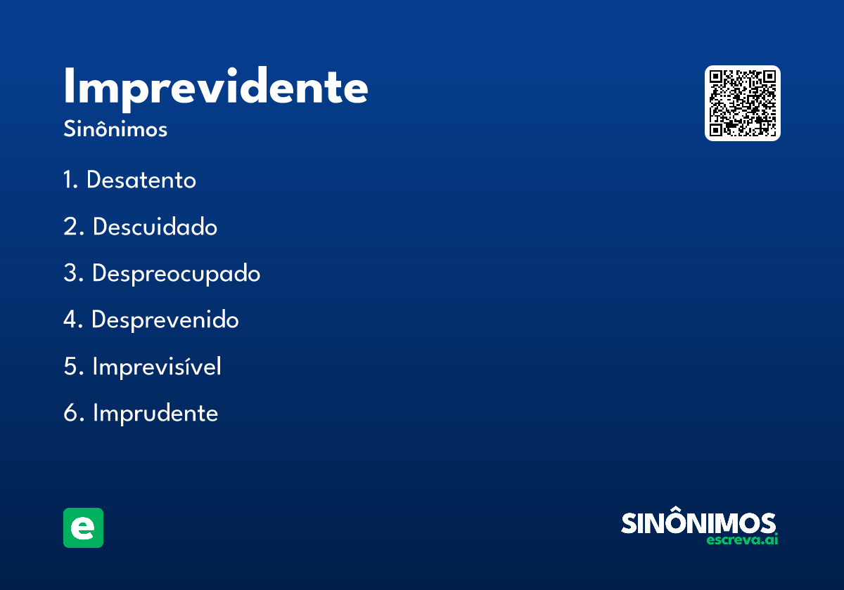 imprevidente