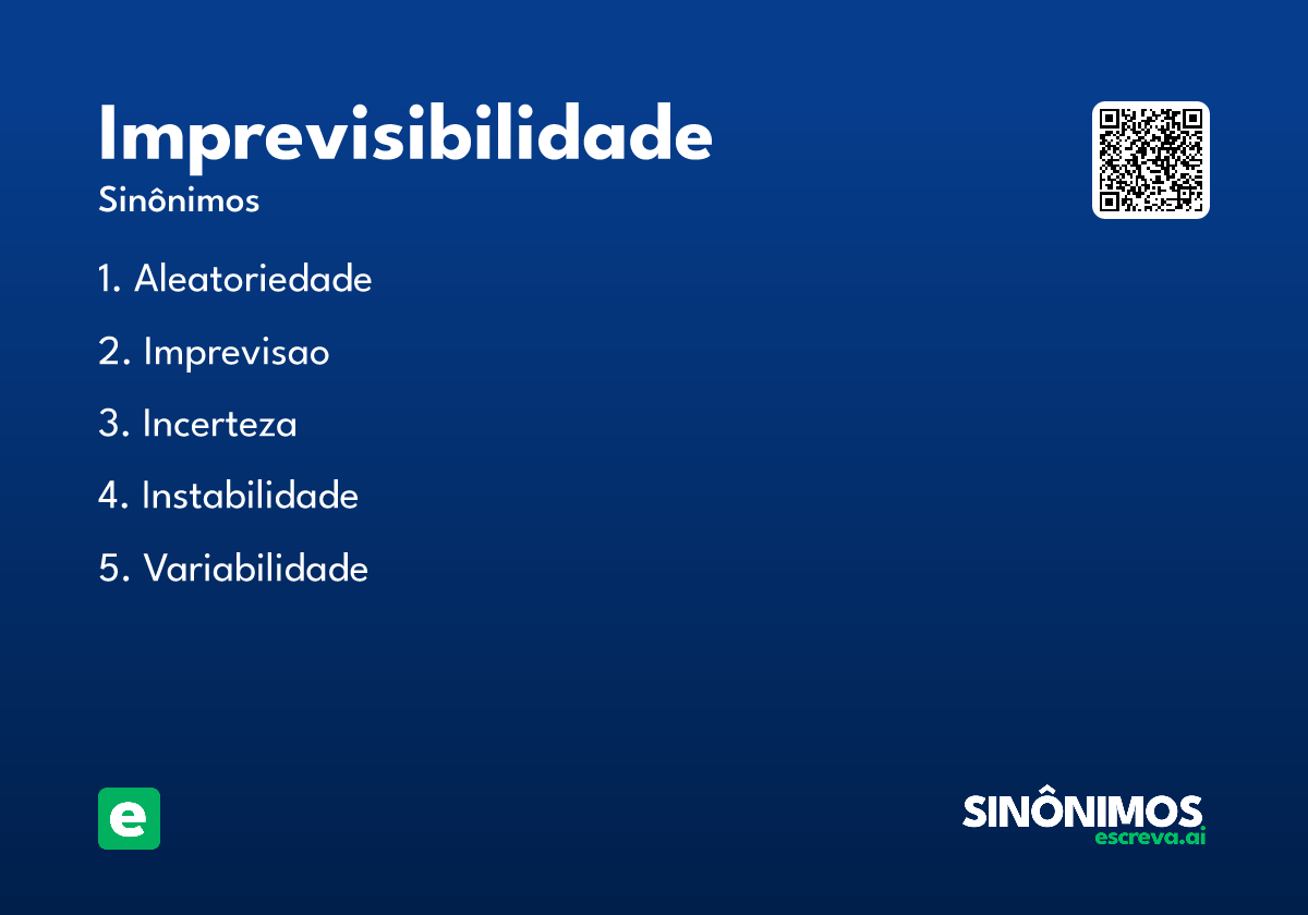 imprevisibilidade