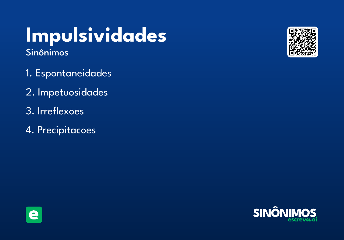 impulsividades