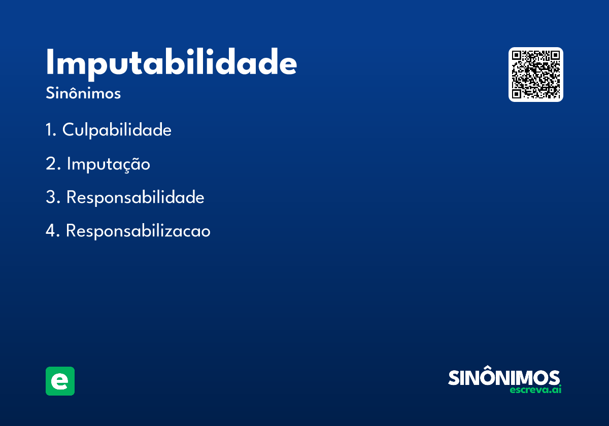 imputabilidade