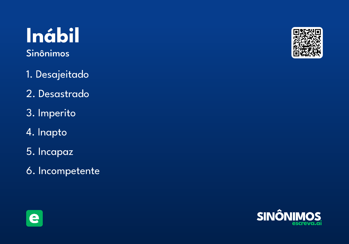 inábil