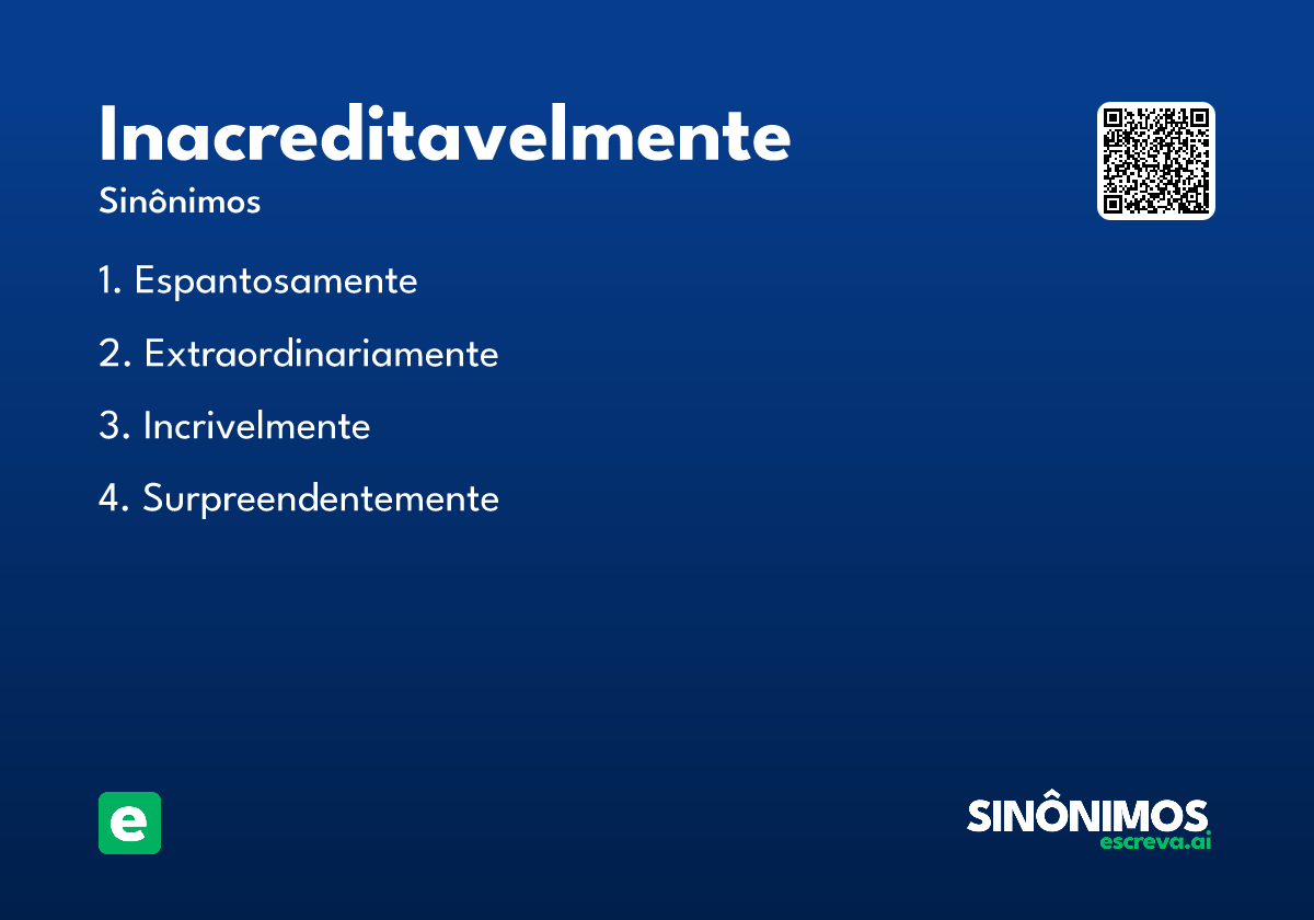 inacreditavelmente