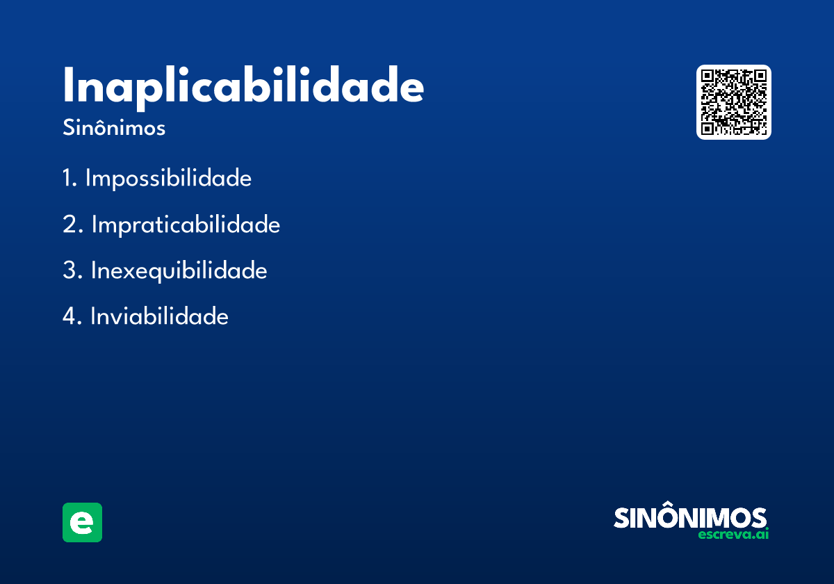 inaplicabilidade