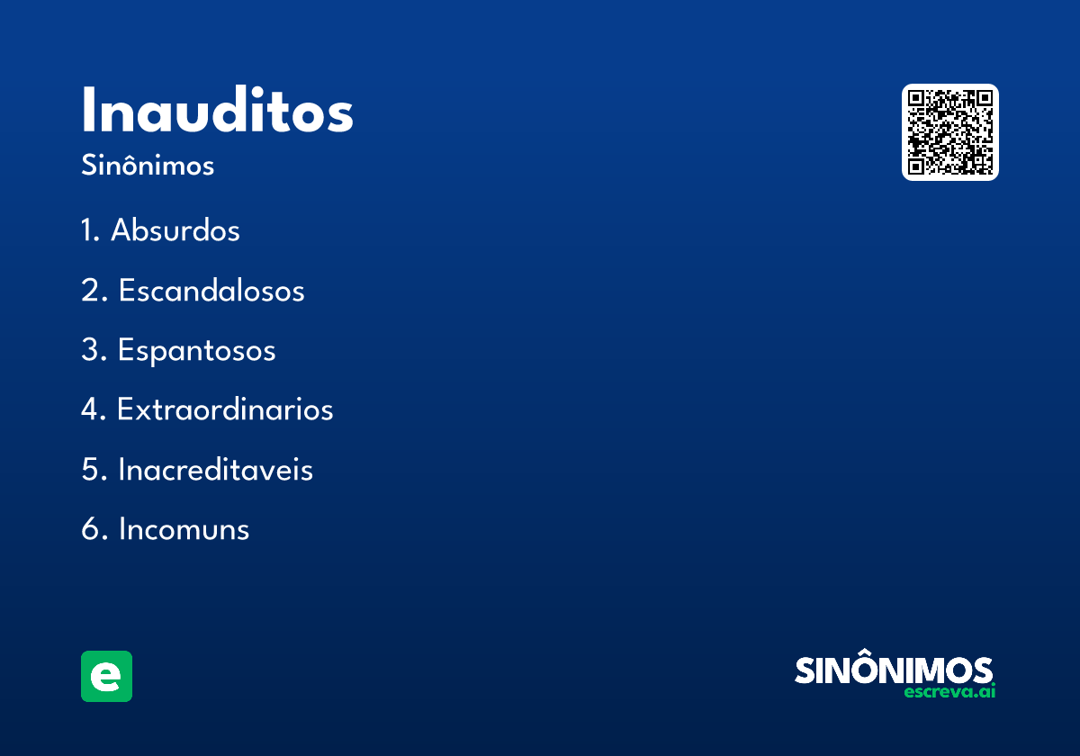 inauditos