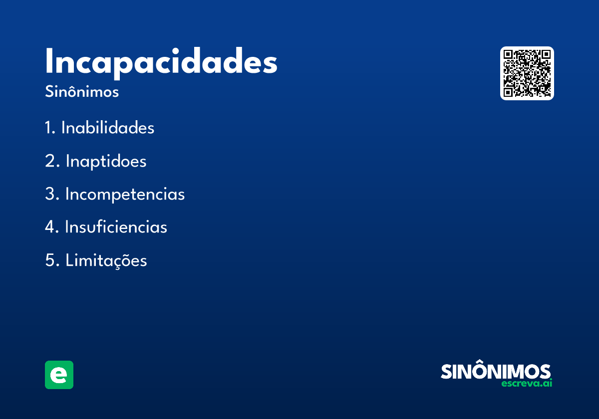 incapacidades