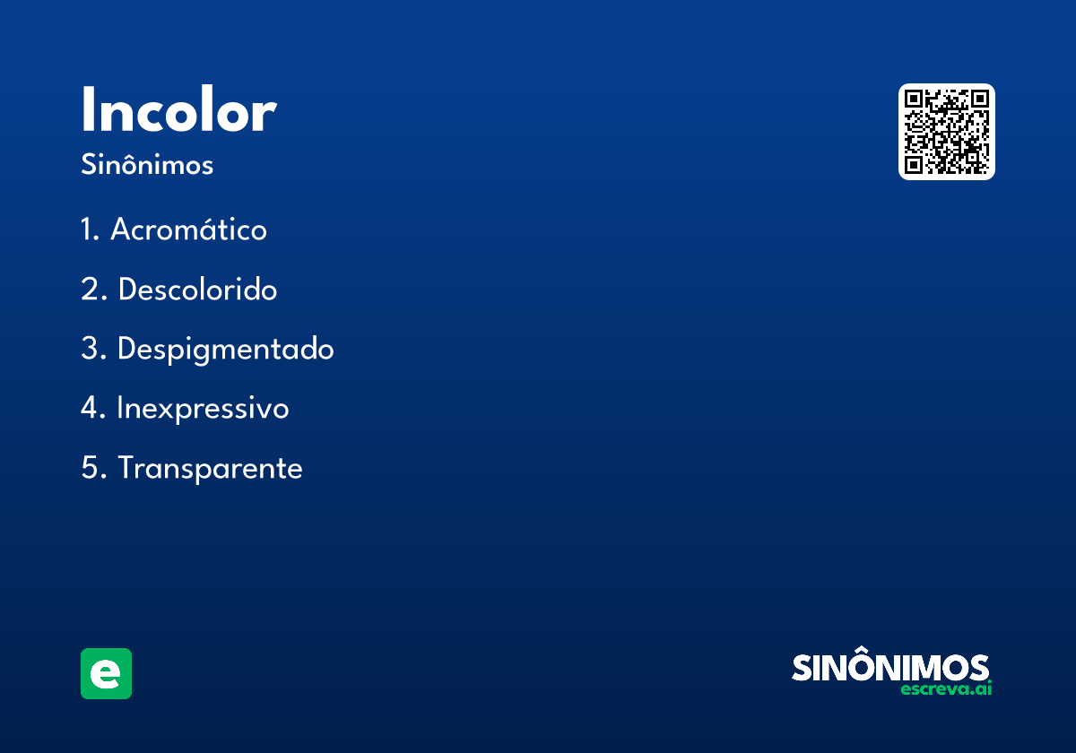 incolor
