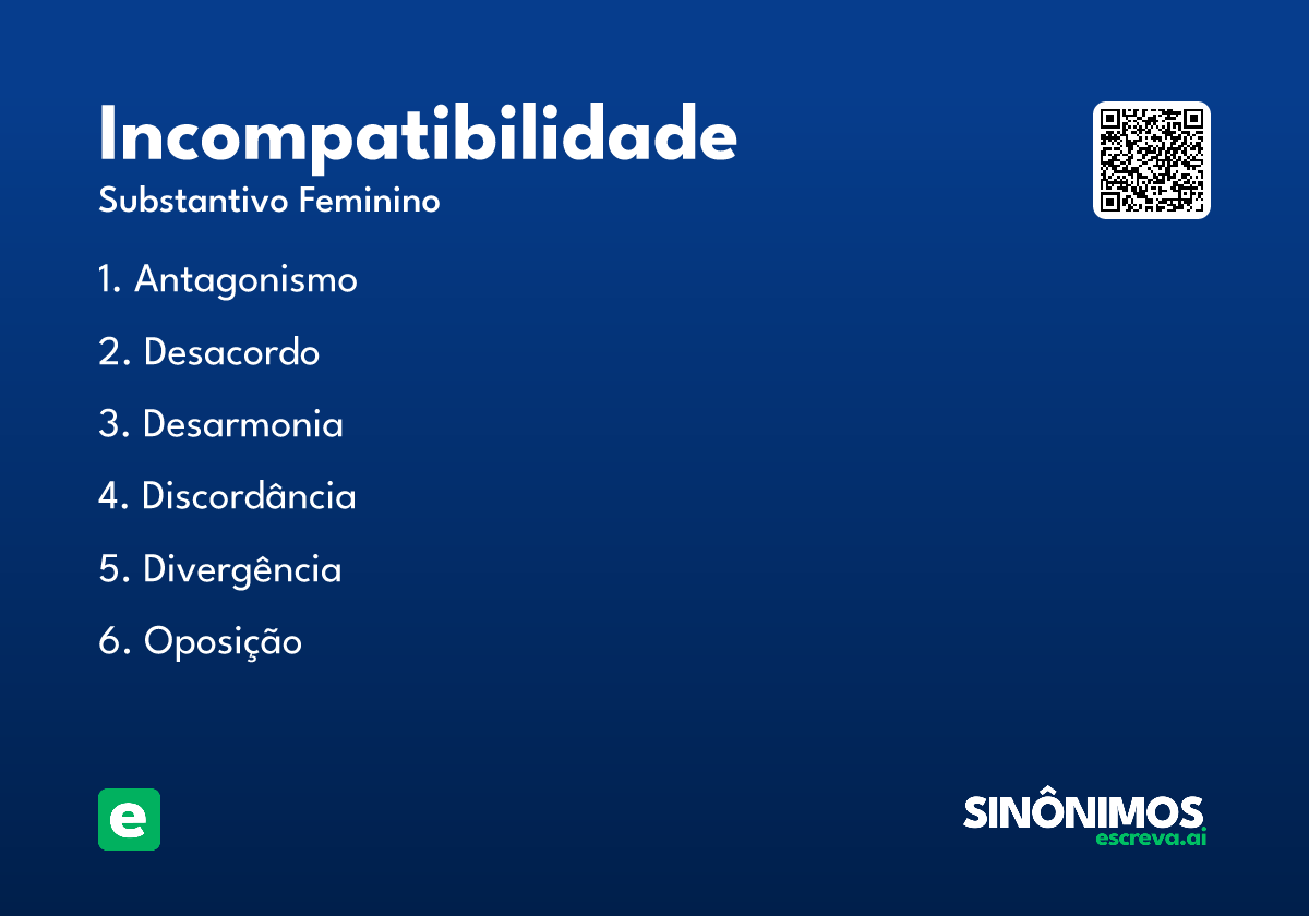 incompatibilidade