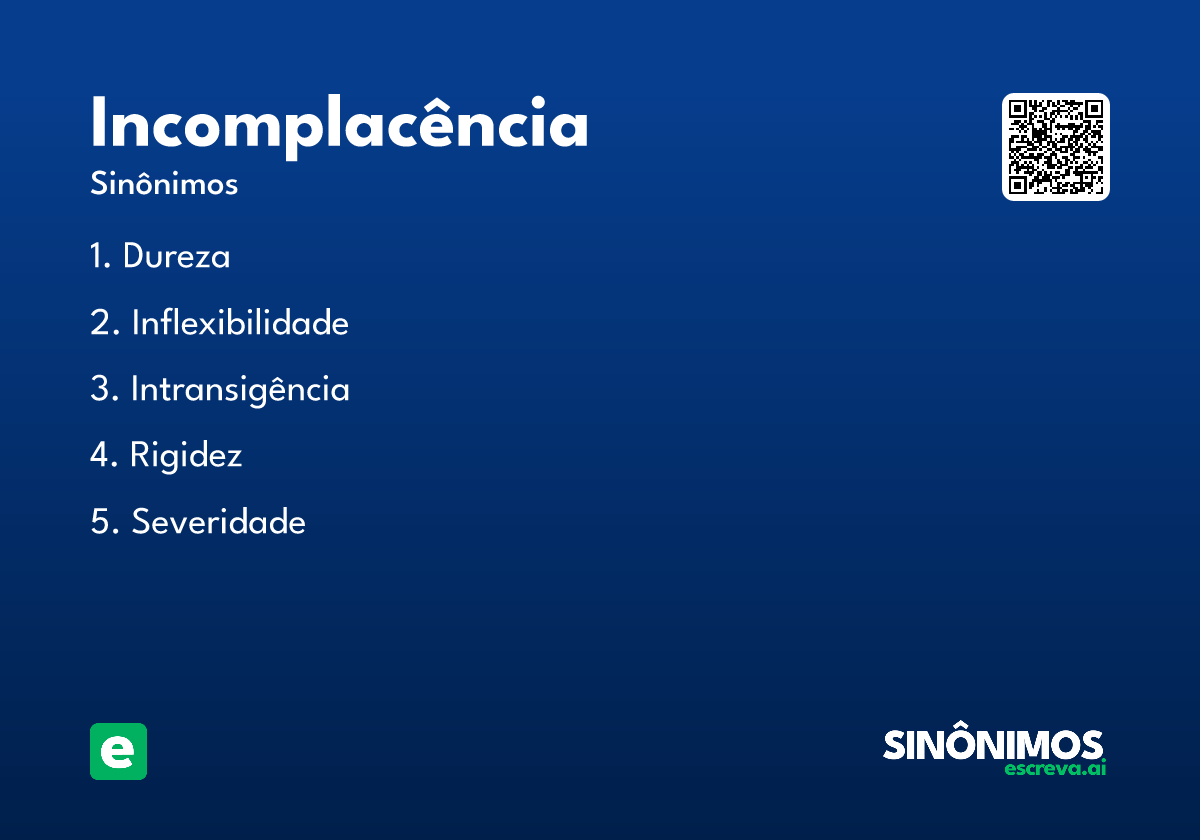 incomplacência