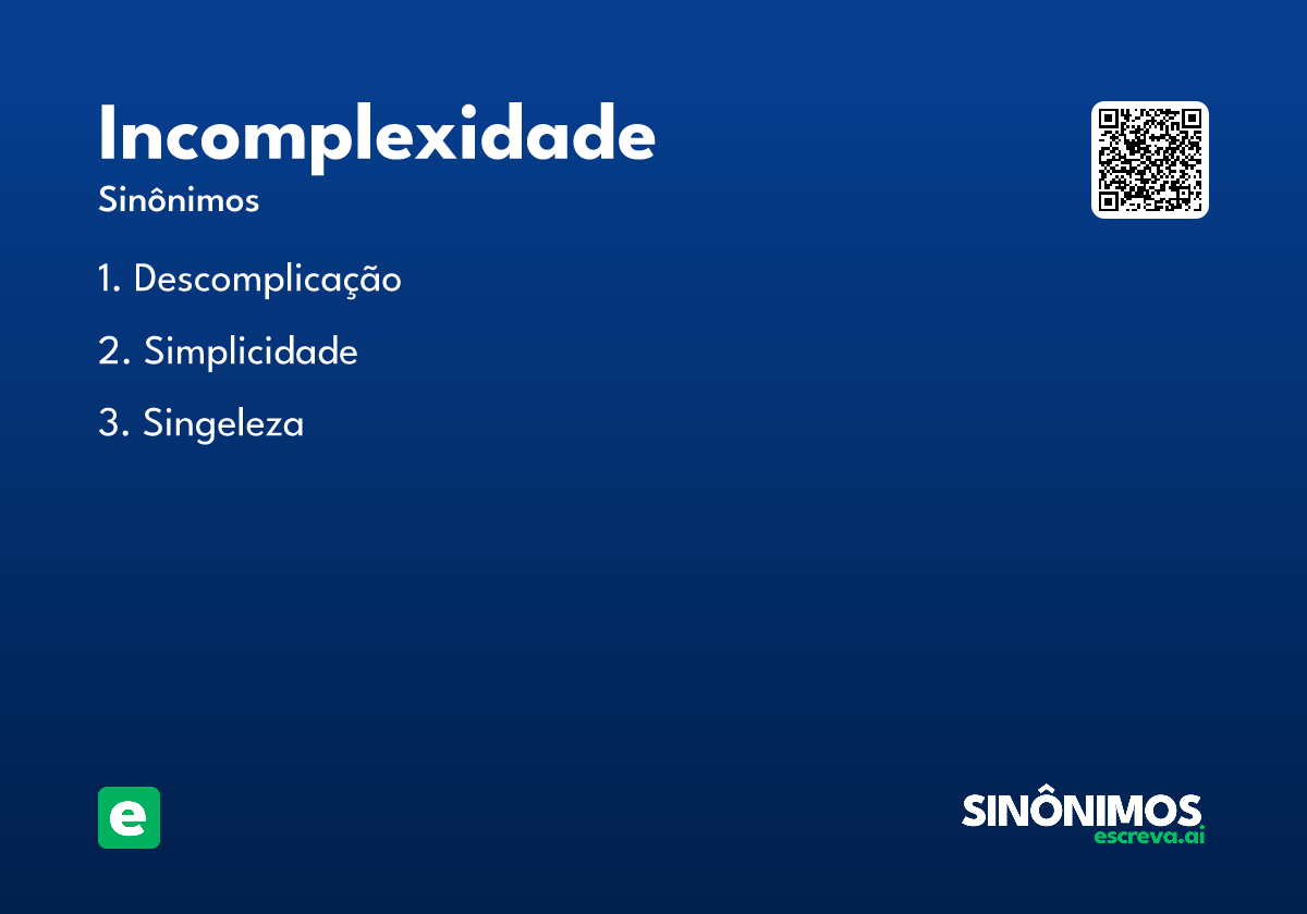 incomplexidade