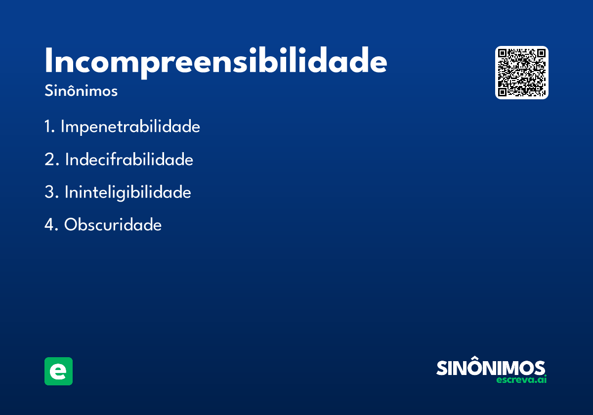 incompreensibilidade