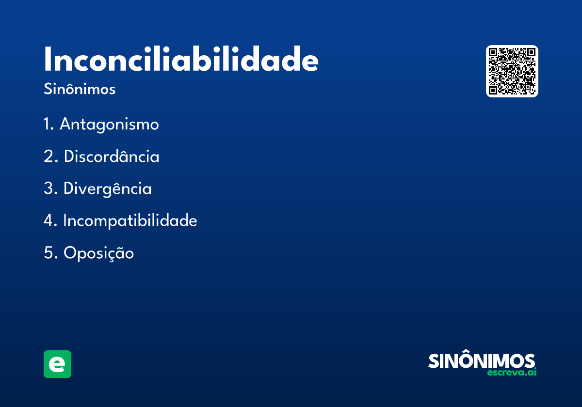 inconciliabilidade