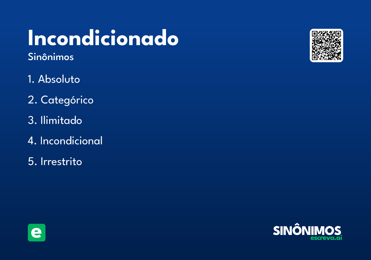 incondicionado