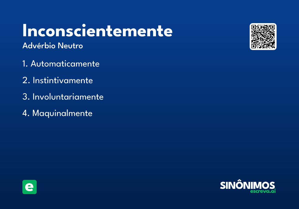 inconscientemente