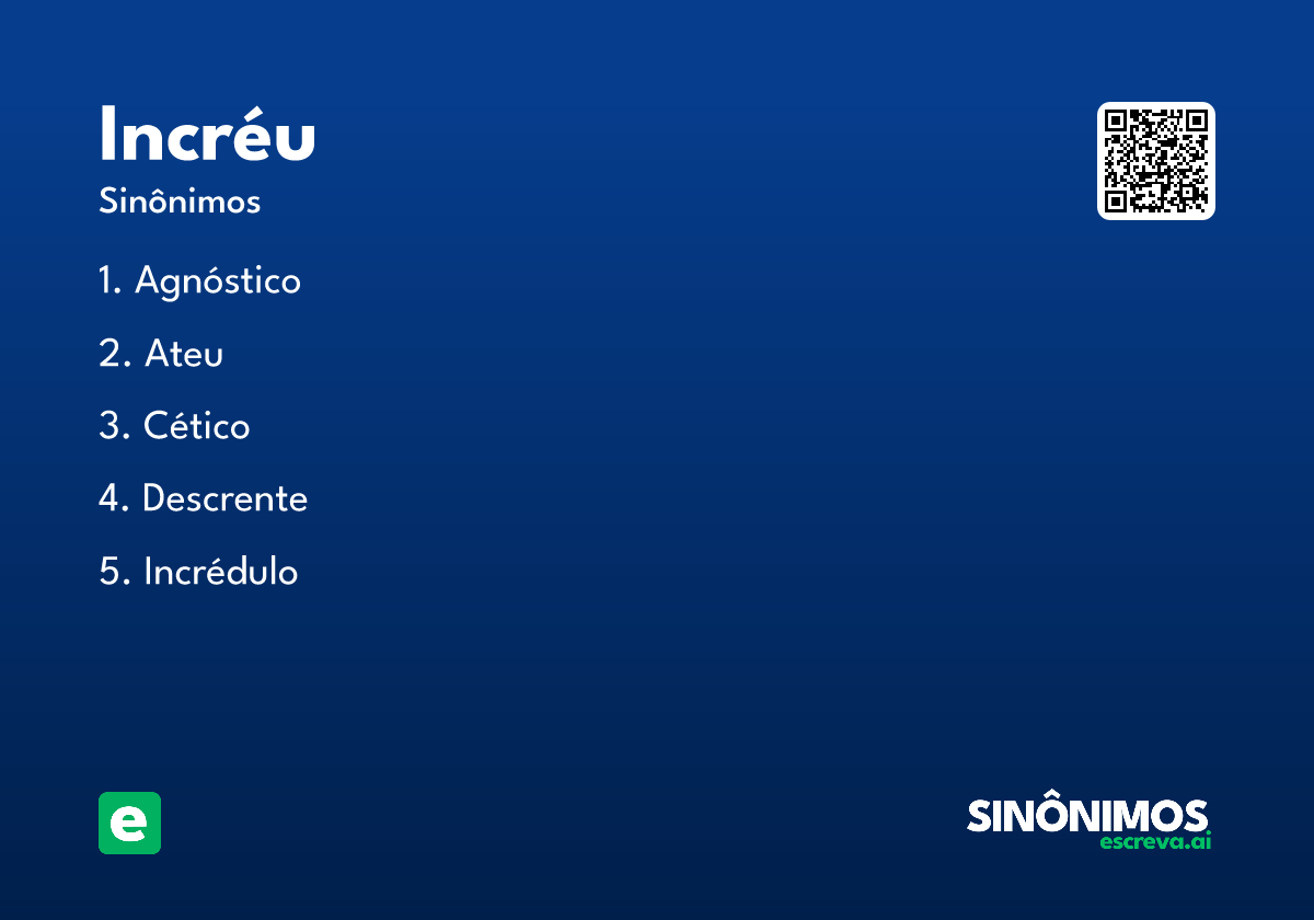 incréu