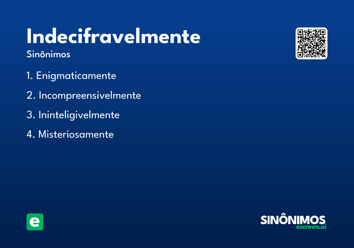 indecifravelmente