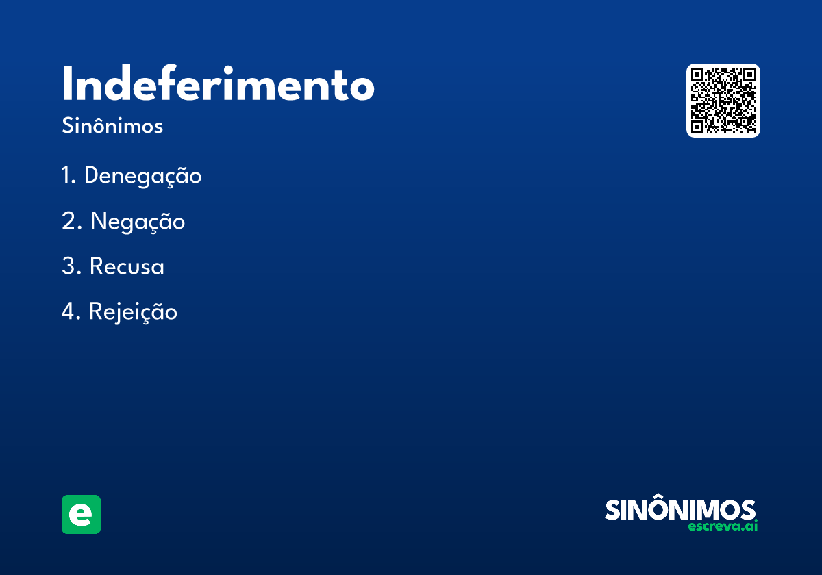 indeferimento