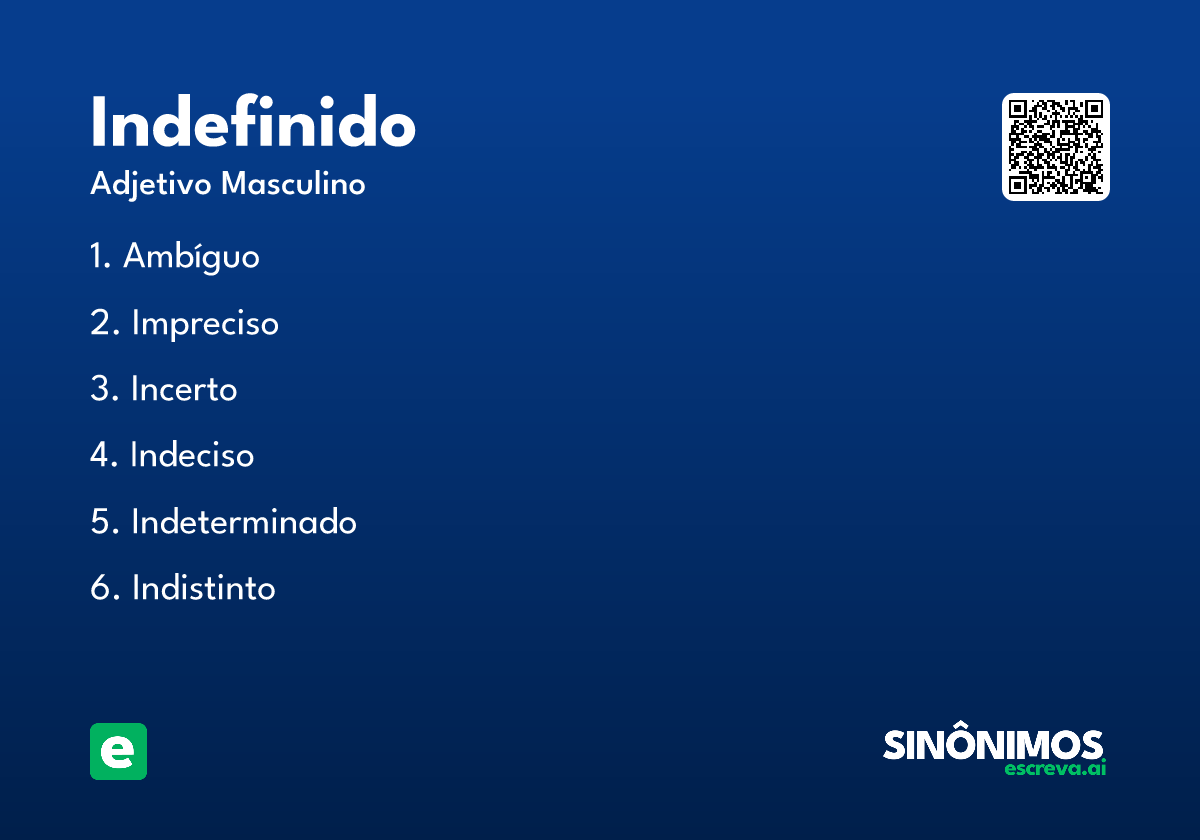 indefinido