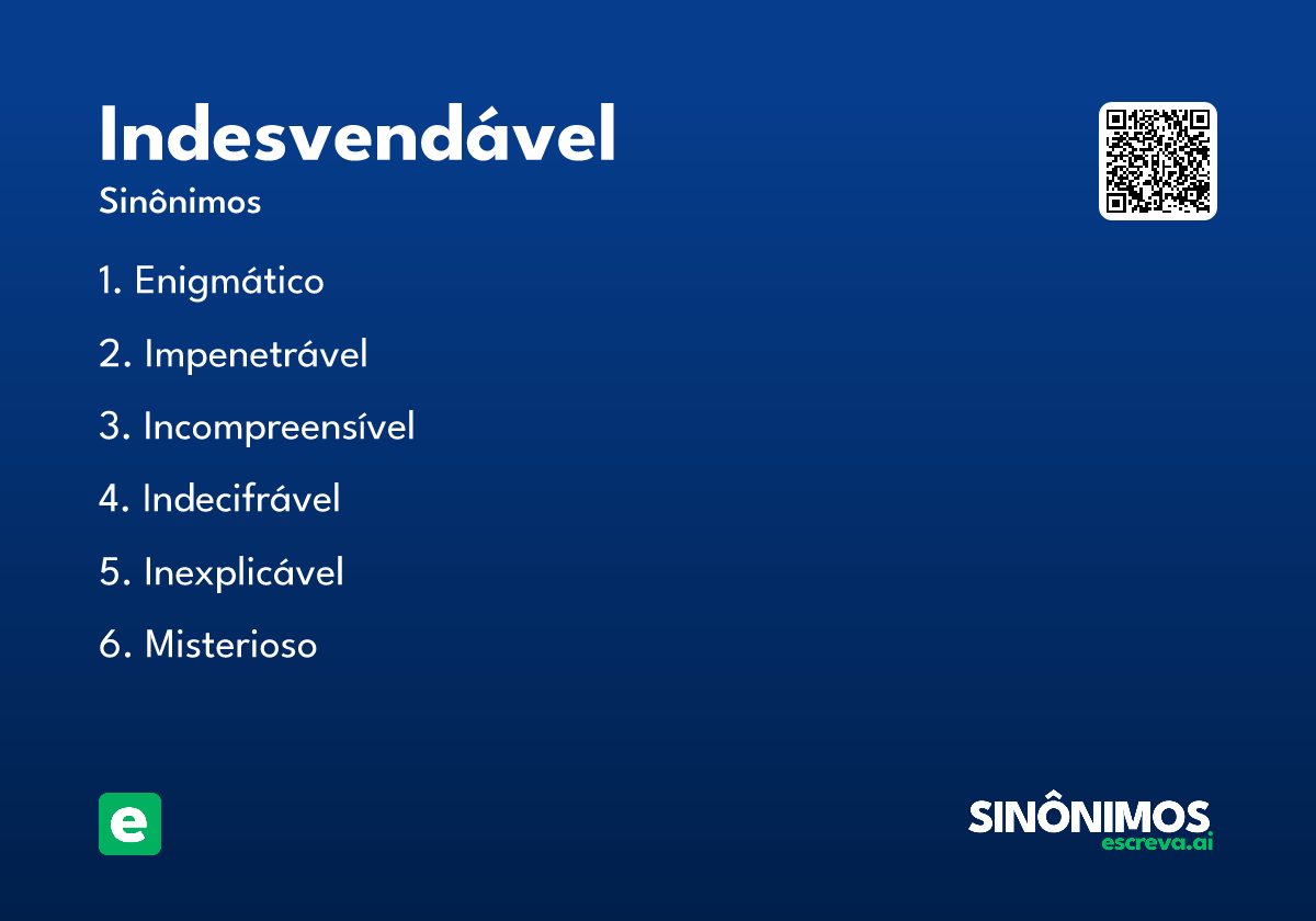 indesvendável