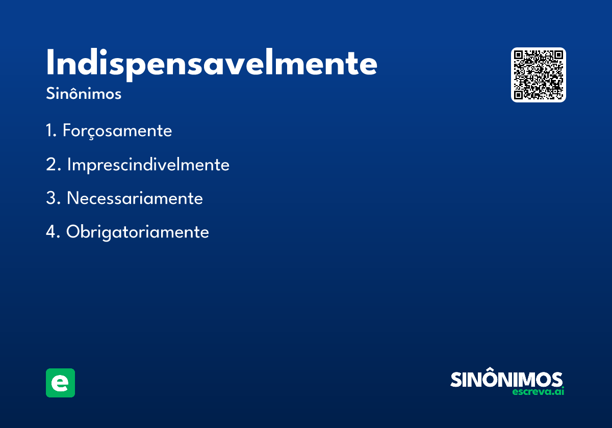indispensavelmente