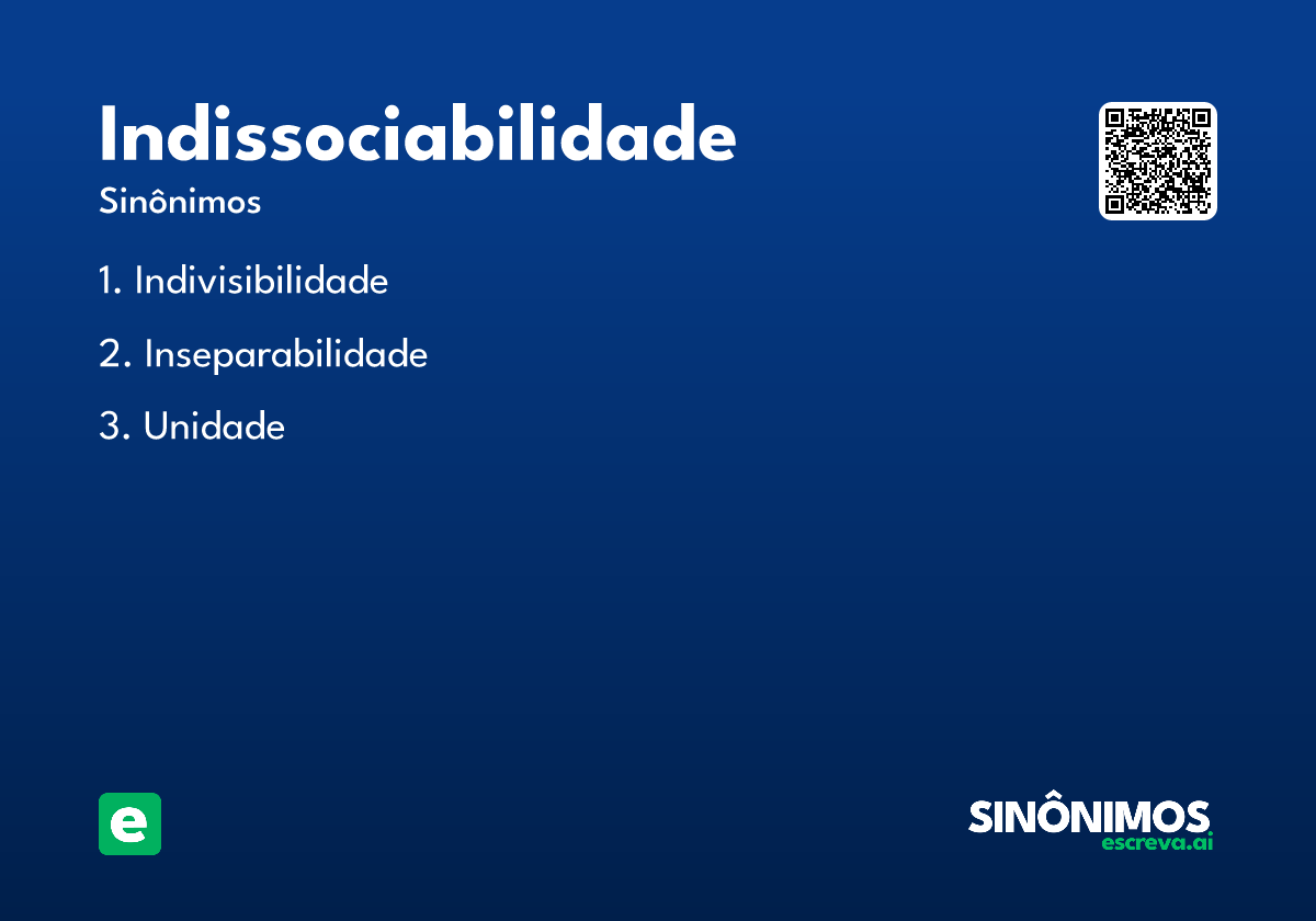 indissociabilidade