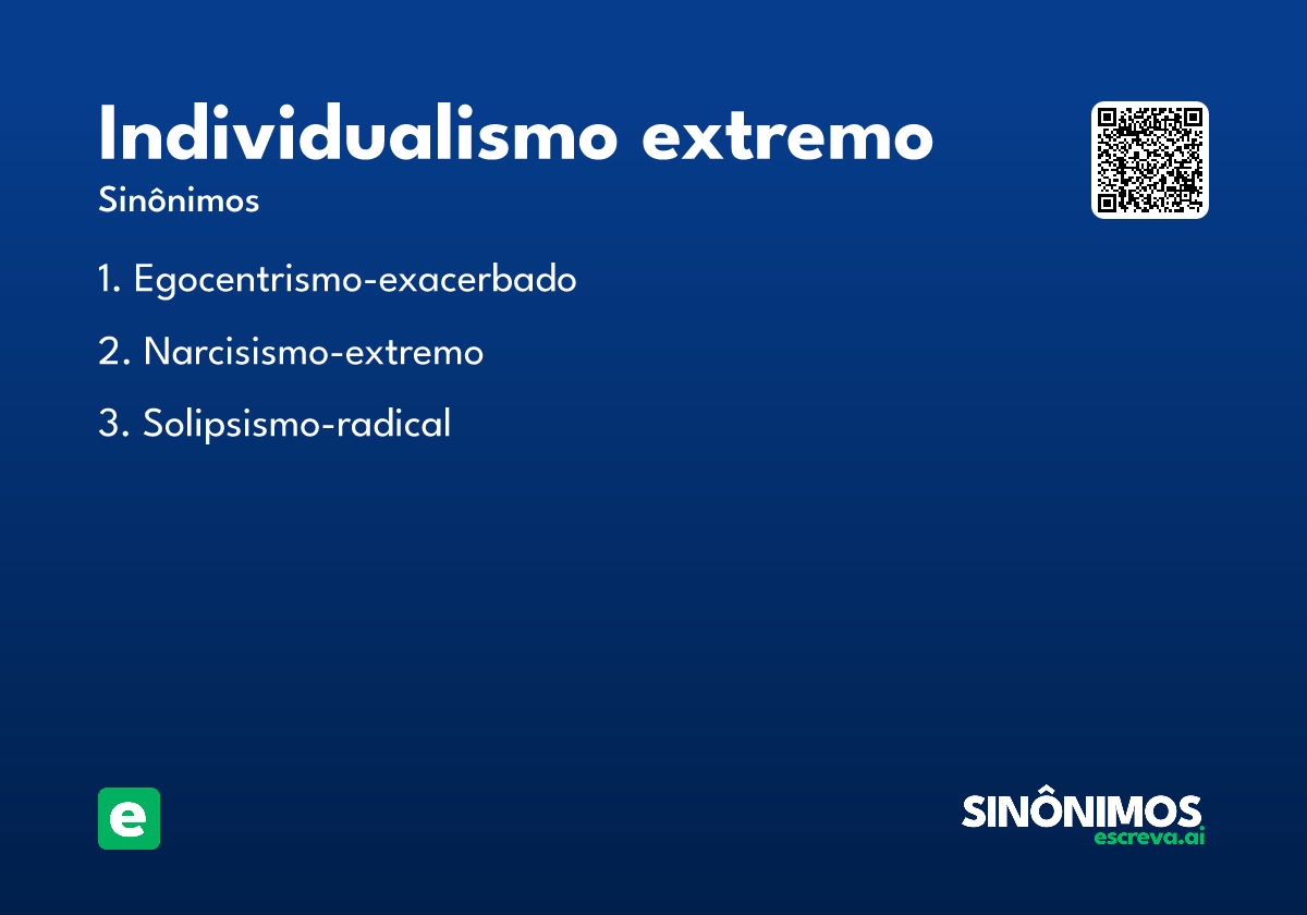 individualismo extremo