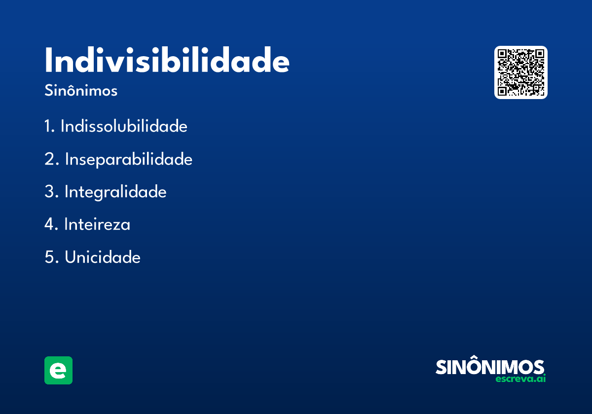 indivisibilidade