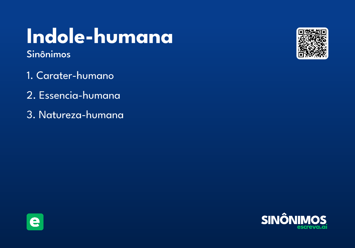 indole-humana