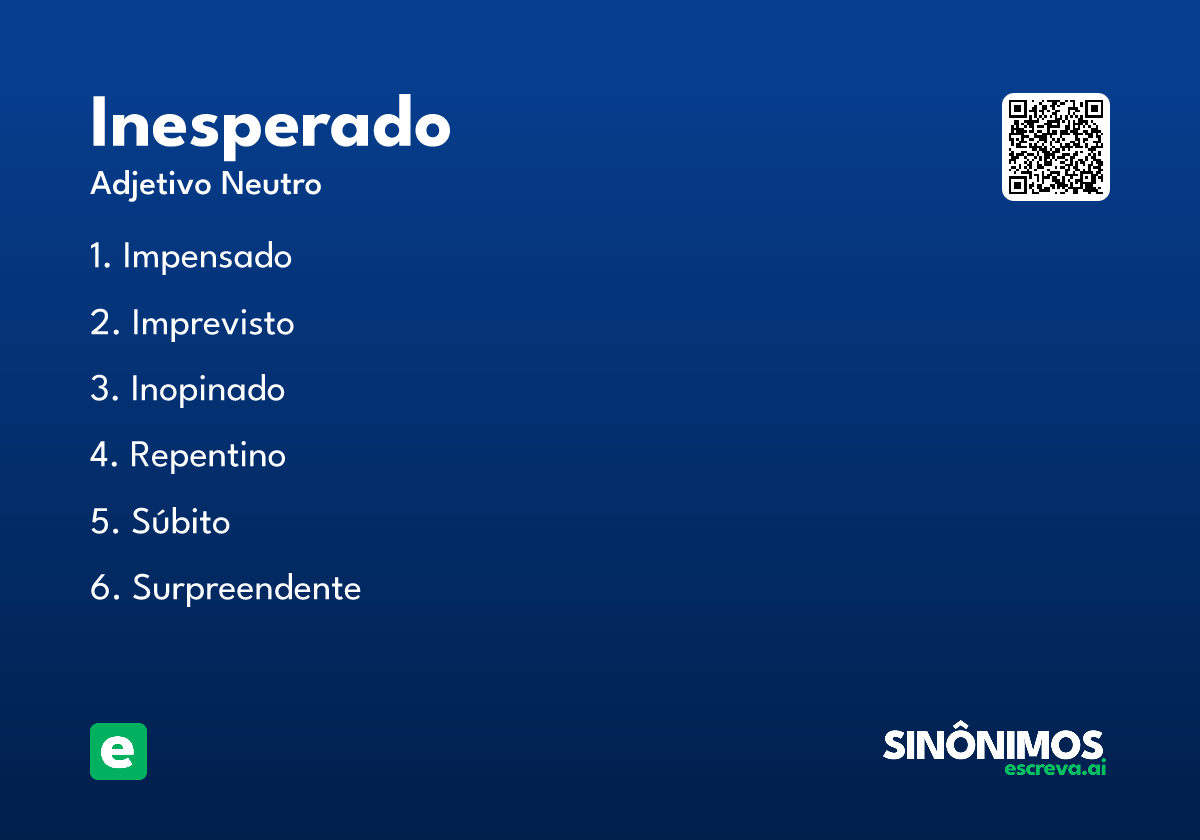 inesperado