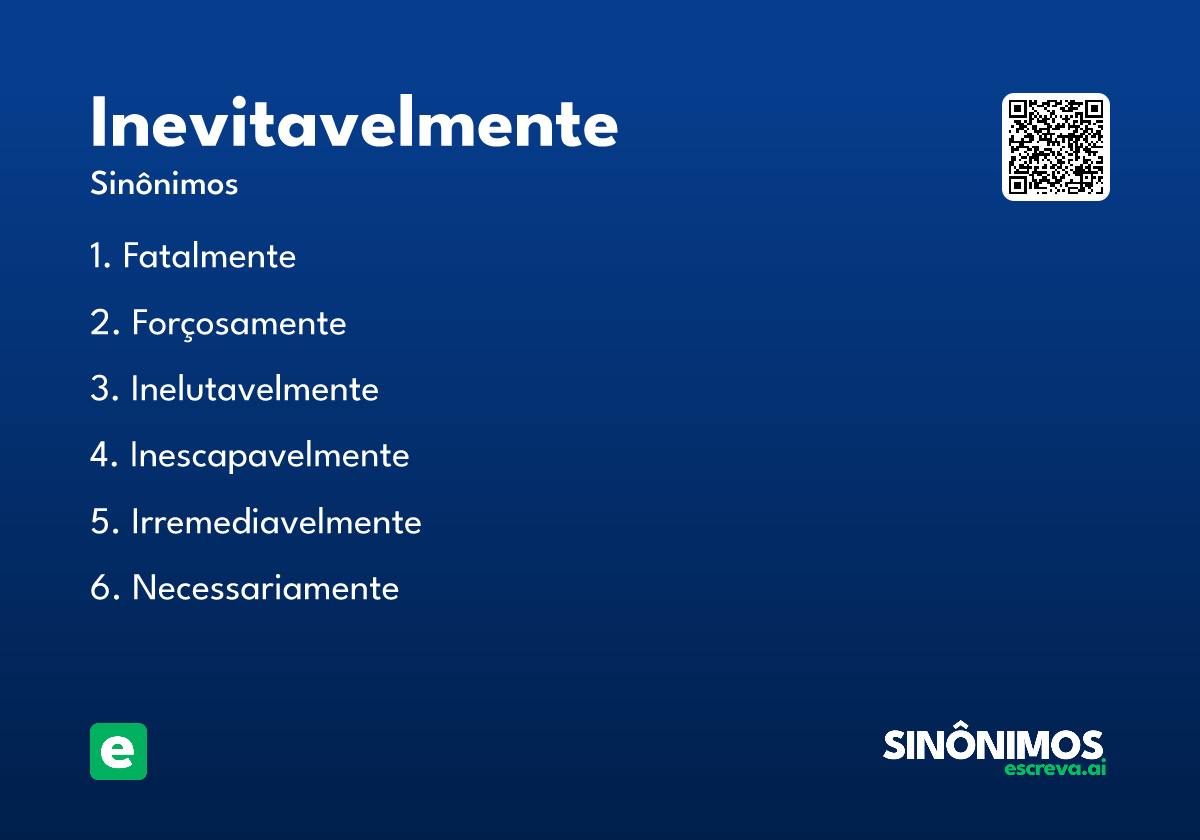 inevitavelmente