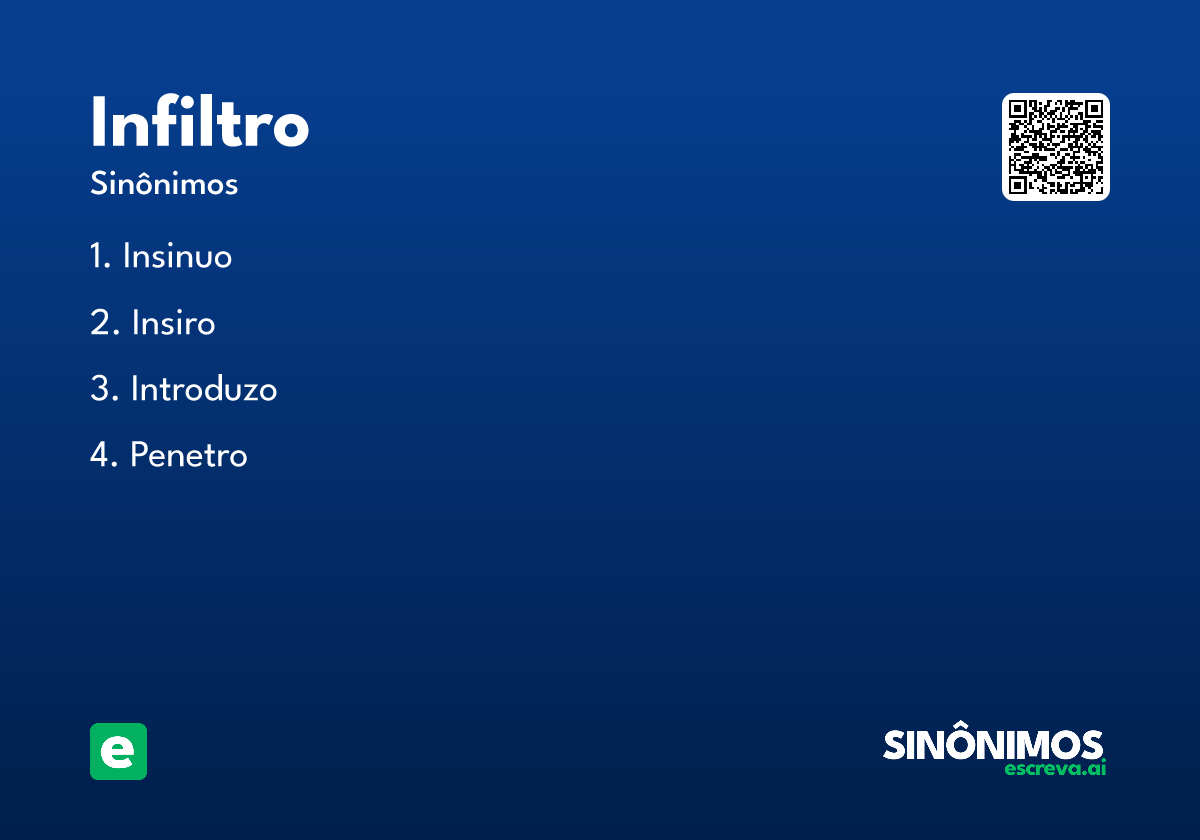 infiltro