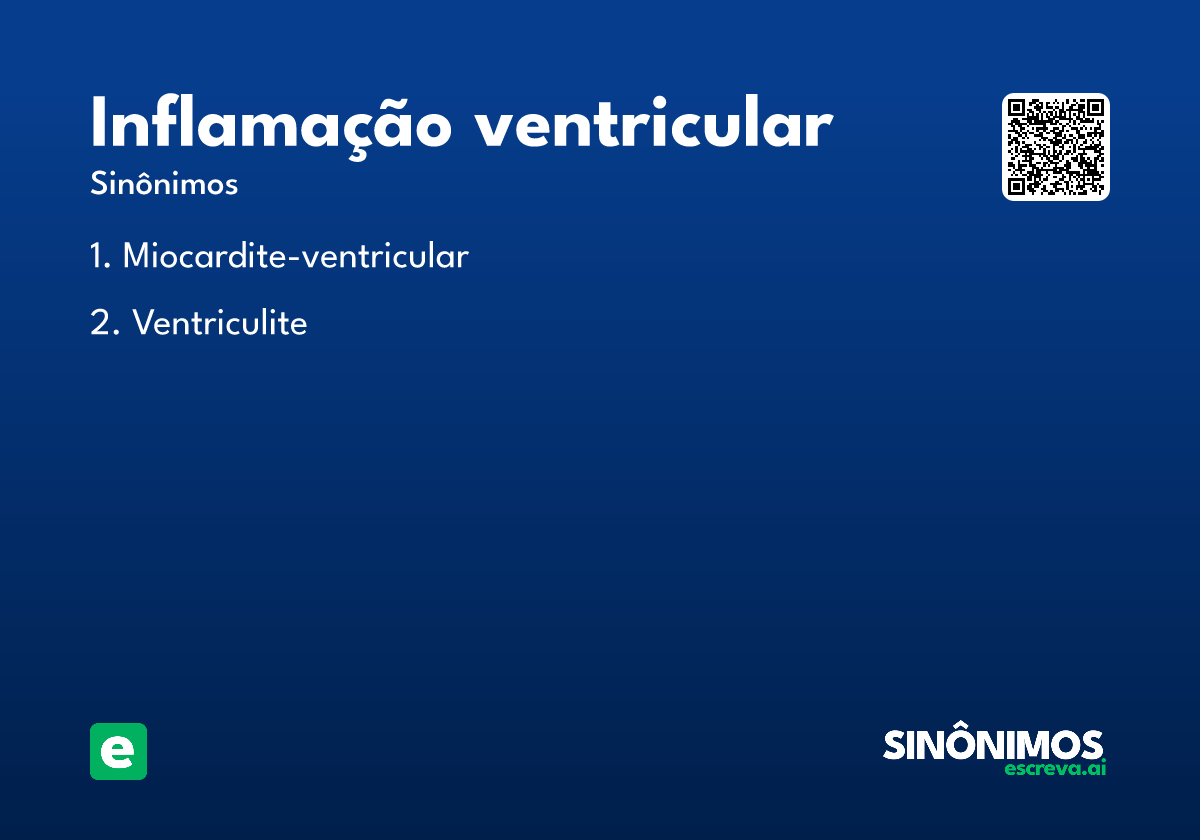inflamação ventricular