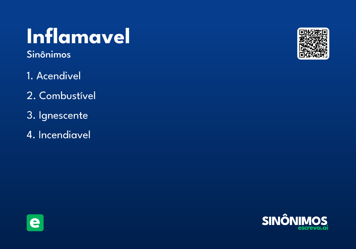 inflamavel
