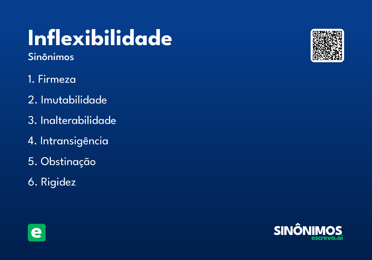 inflexibilidade