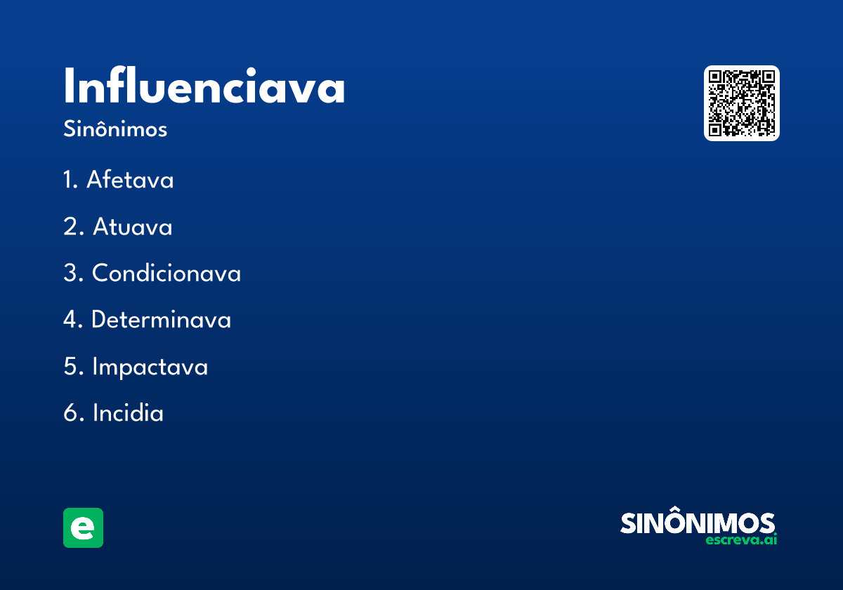 influenciava